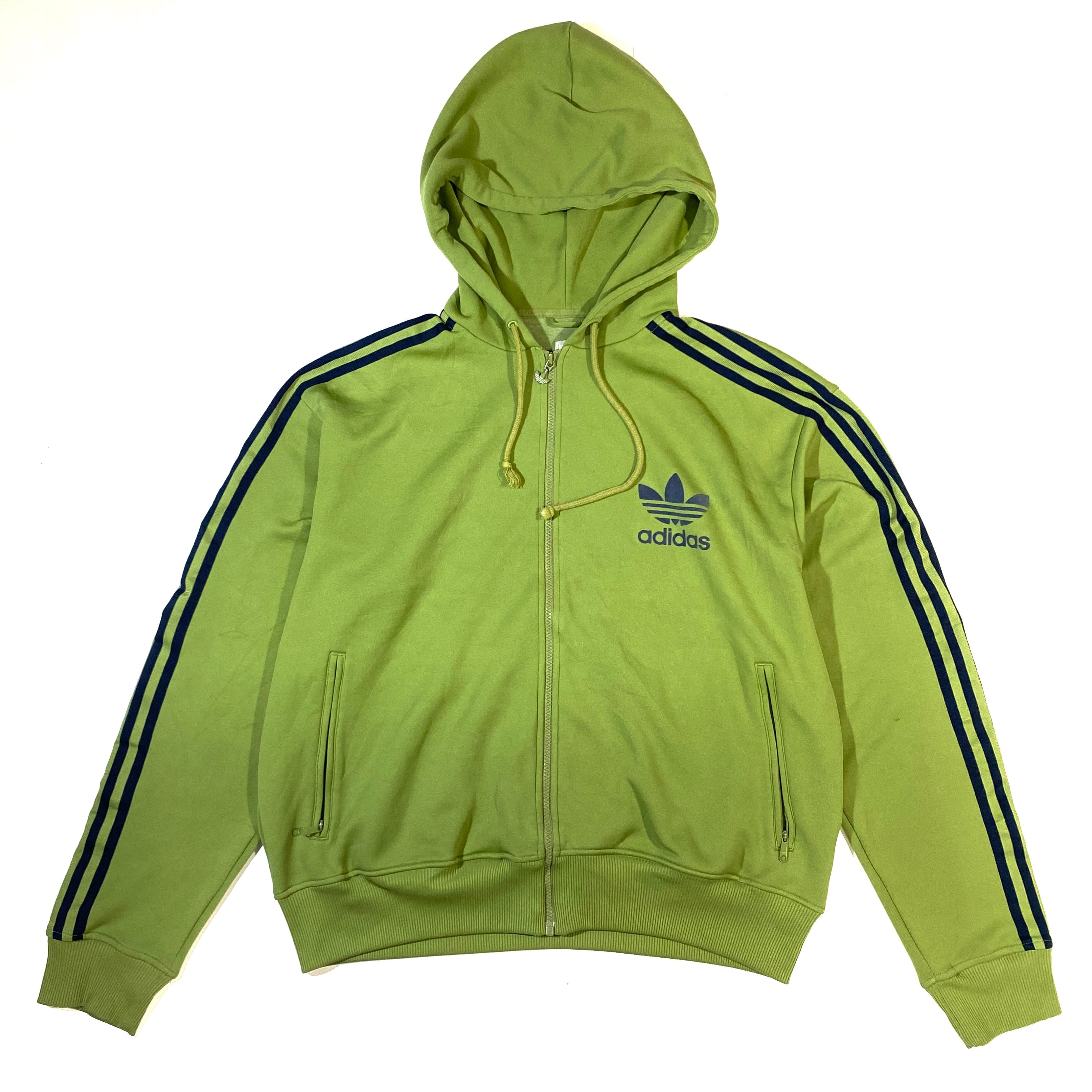 adidas Originals　パーカーXLグリーン　イエロー