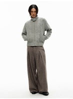 JCAESAR STUDIO Heavy Tweed Wide Trousers