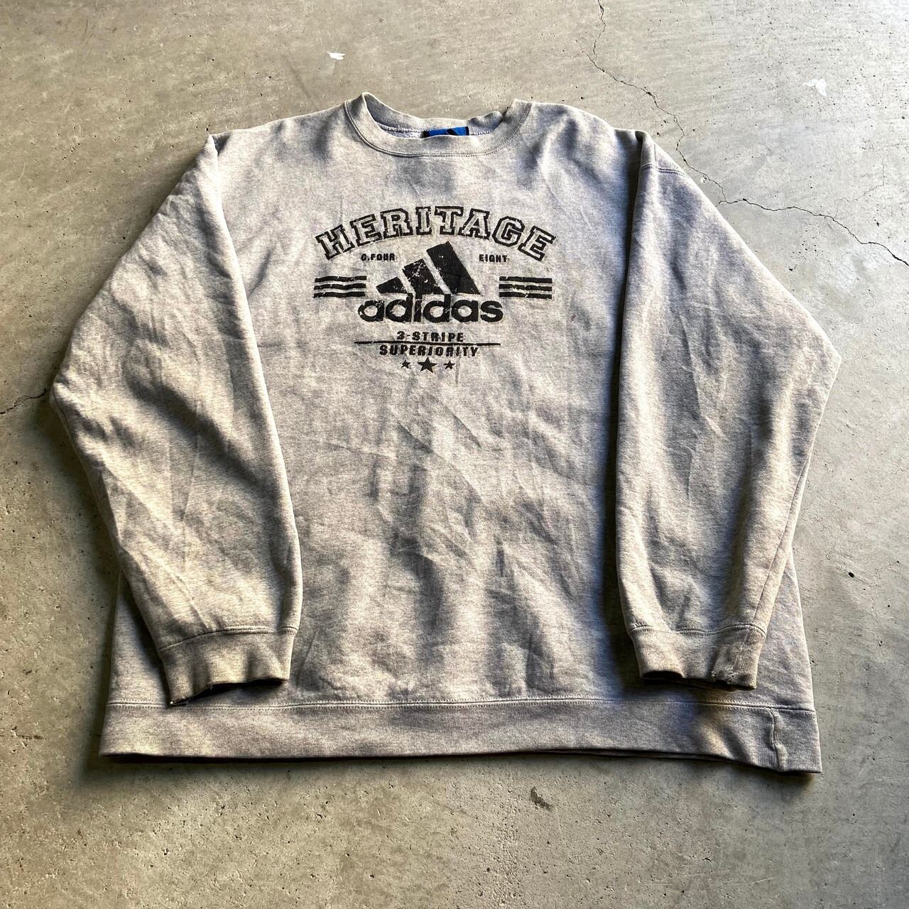 ビッグサイズ USA製 90年代 adidas team アディダス フロントロゴ 