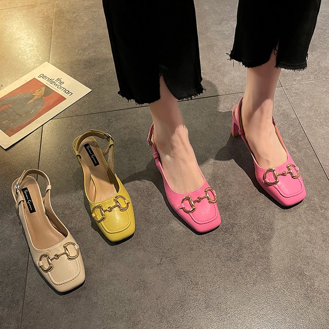 サンダルスタイルサマーヒール ハイヒール 靴 シューズ 夏物 スクウェア 部族の婦人靴80805095021