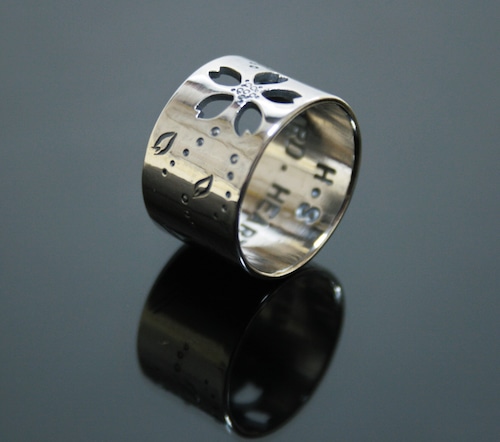 Protect You ーひまわりと桜ー 【シルバーリング】