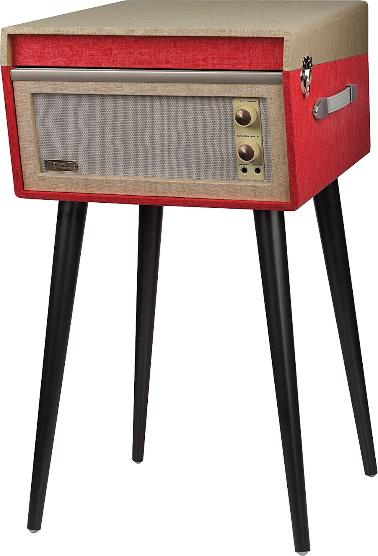 Crosley DANSETTE BERMUDAレコードプレイヤー (Red)