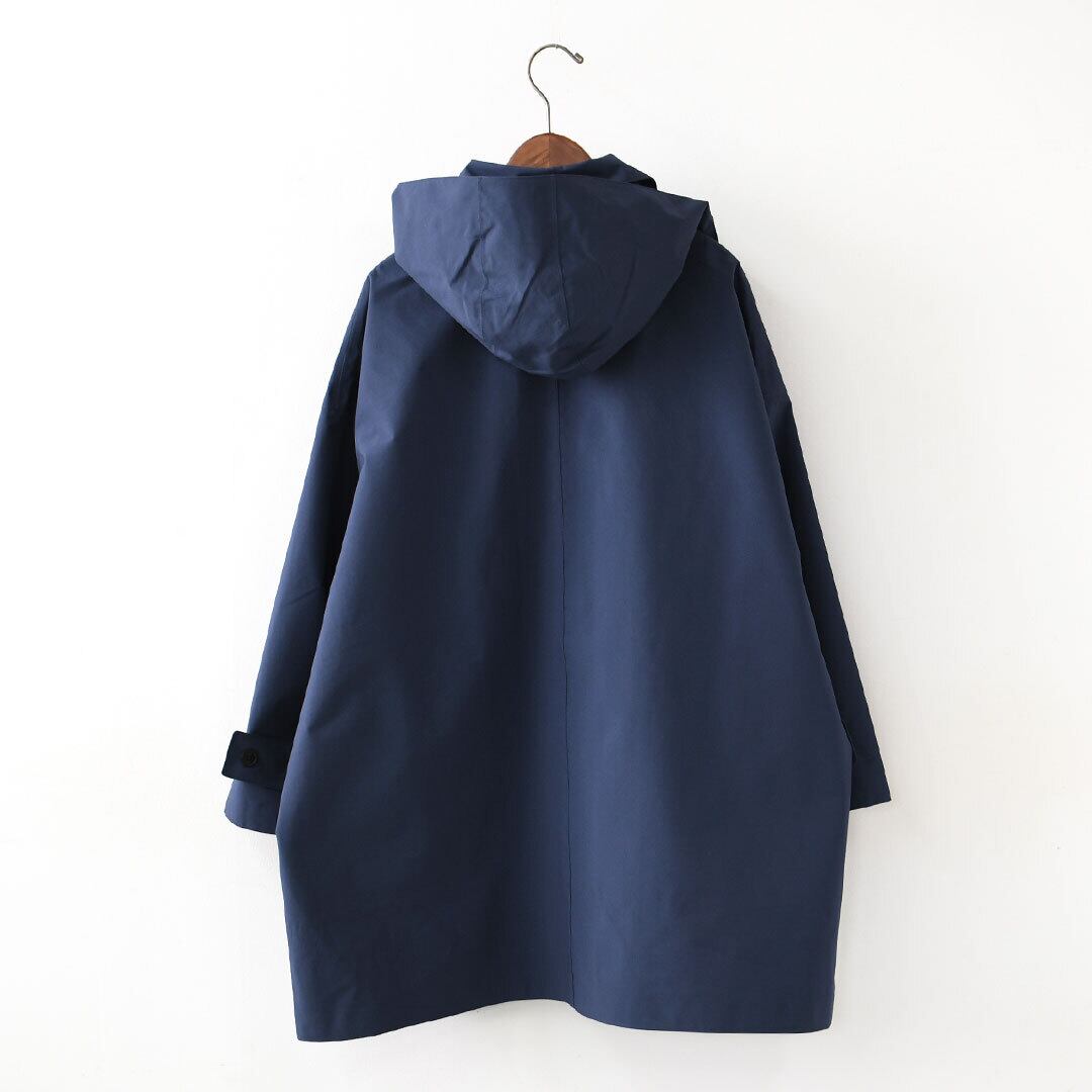 DANTON [ダントン] W 3-Layer Cloth Hooded Balmacaan Coat [DT