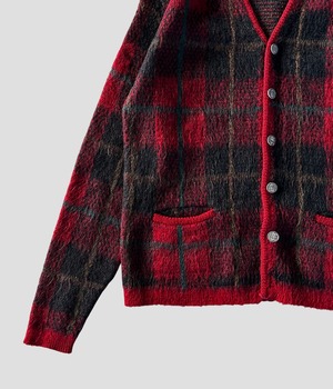 -Jantzen- Vintage 60s M Mohair Cardigan made in USA