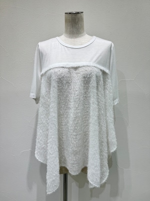 【ご予約】スクエアヘムフェザーコンビTOPS 601474 【cyantokyo】