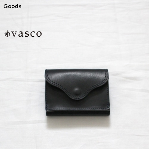 vasco　 オイルドレザーポケットウォレット　LEATHER VOYAGE POCKET WALLET　VSC-702　（ネイビー）