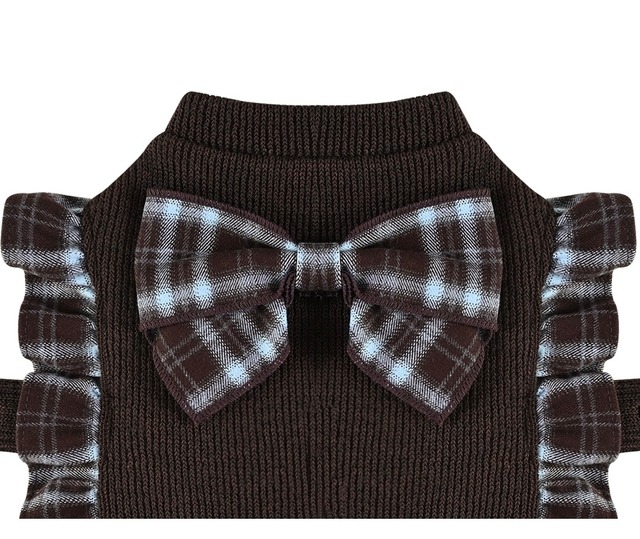 足を通さないポンチョ風ケープ ‐ (BROWN)