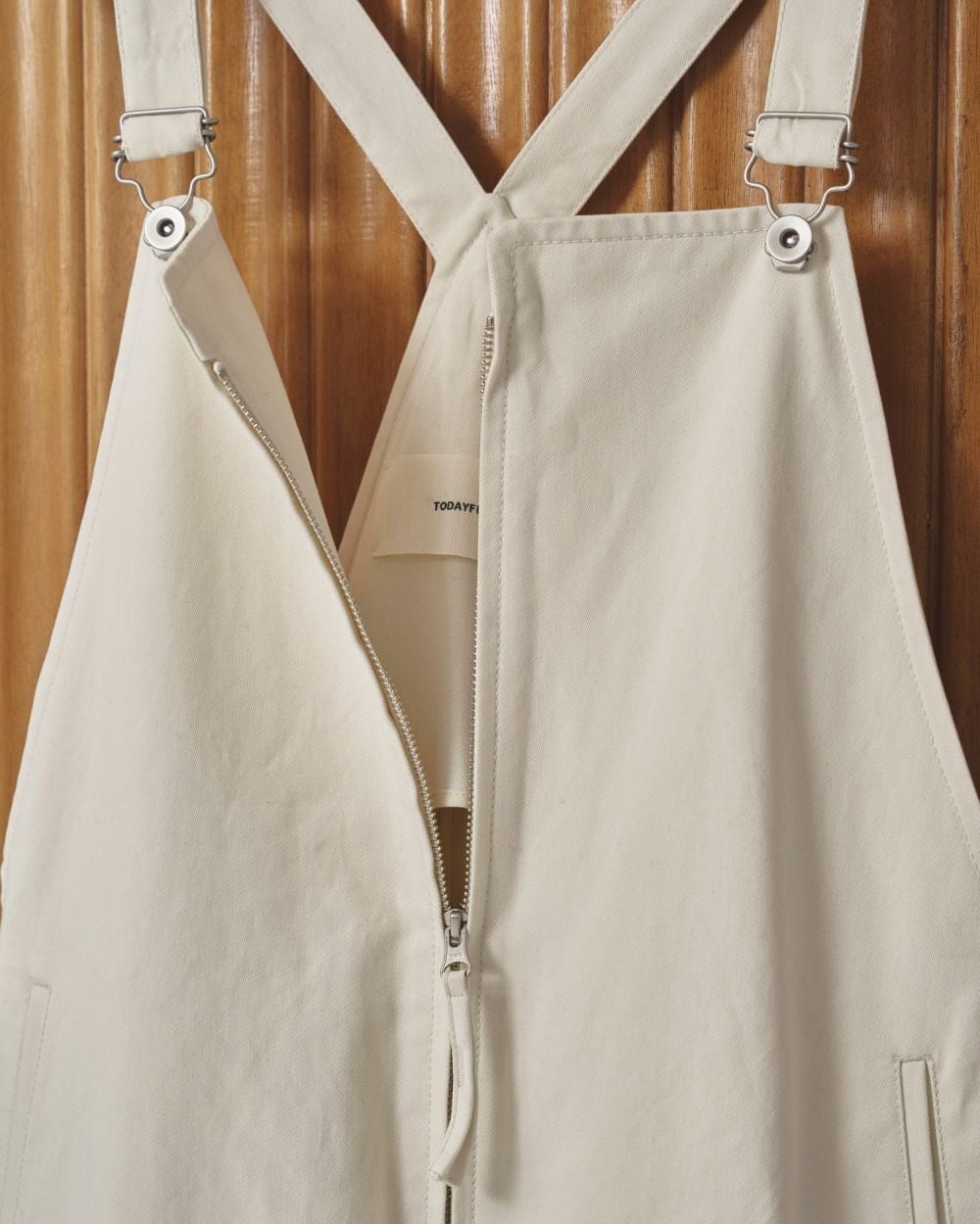 TODAYFUL】Frontzip Twill Salopette | LASHIC