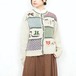 USA VINTAGE Woolrich COIN BUTTON DESIGN KNIT CARDIGAN/アメリカ古着ウールリッチコインボタンデザインニットカーディガン