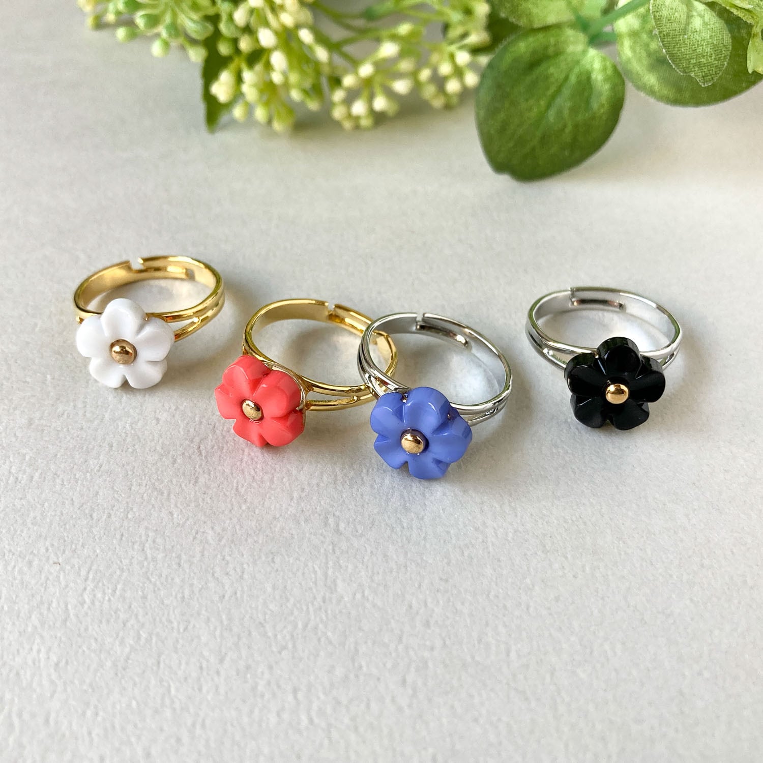 小花のカラーリング