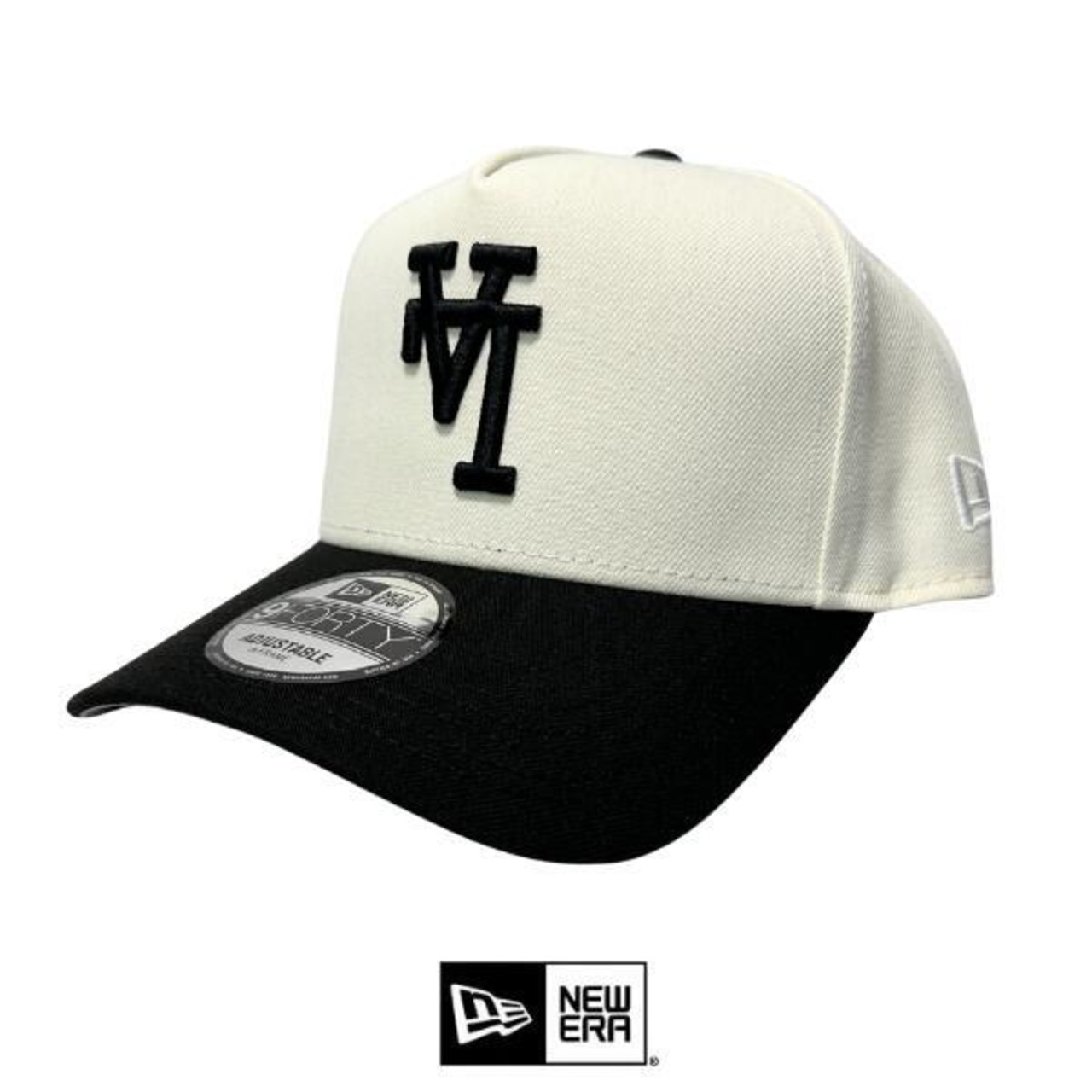 NEW ERA USA 「"LA" Up Side Down 5 Panel BB Cap Off White」 - 1