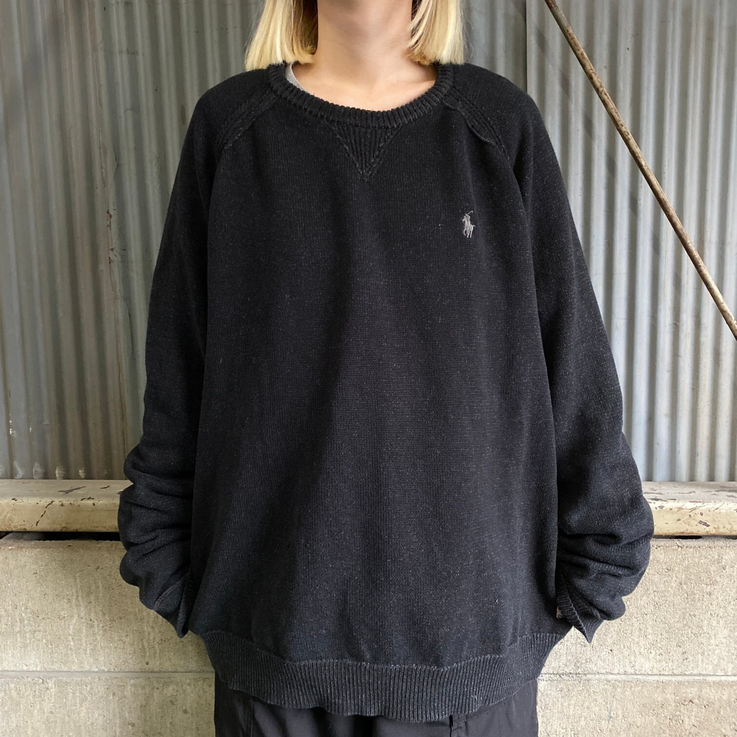ビッグサイズ Polo Ralph Lauren ポロ ラルフローレン コットンニット 