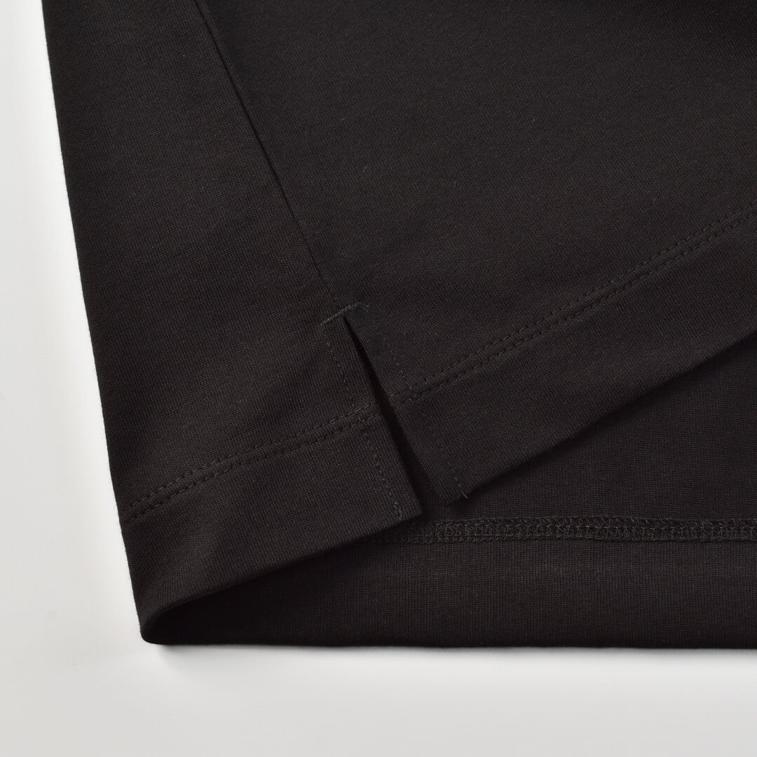 Manual Alphabet マニュアルアルファベット ファンクショナルPRDワイドTシャツ・ブラック【メンズ】