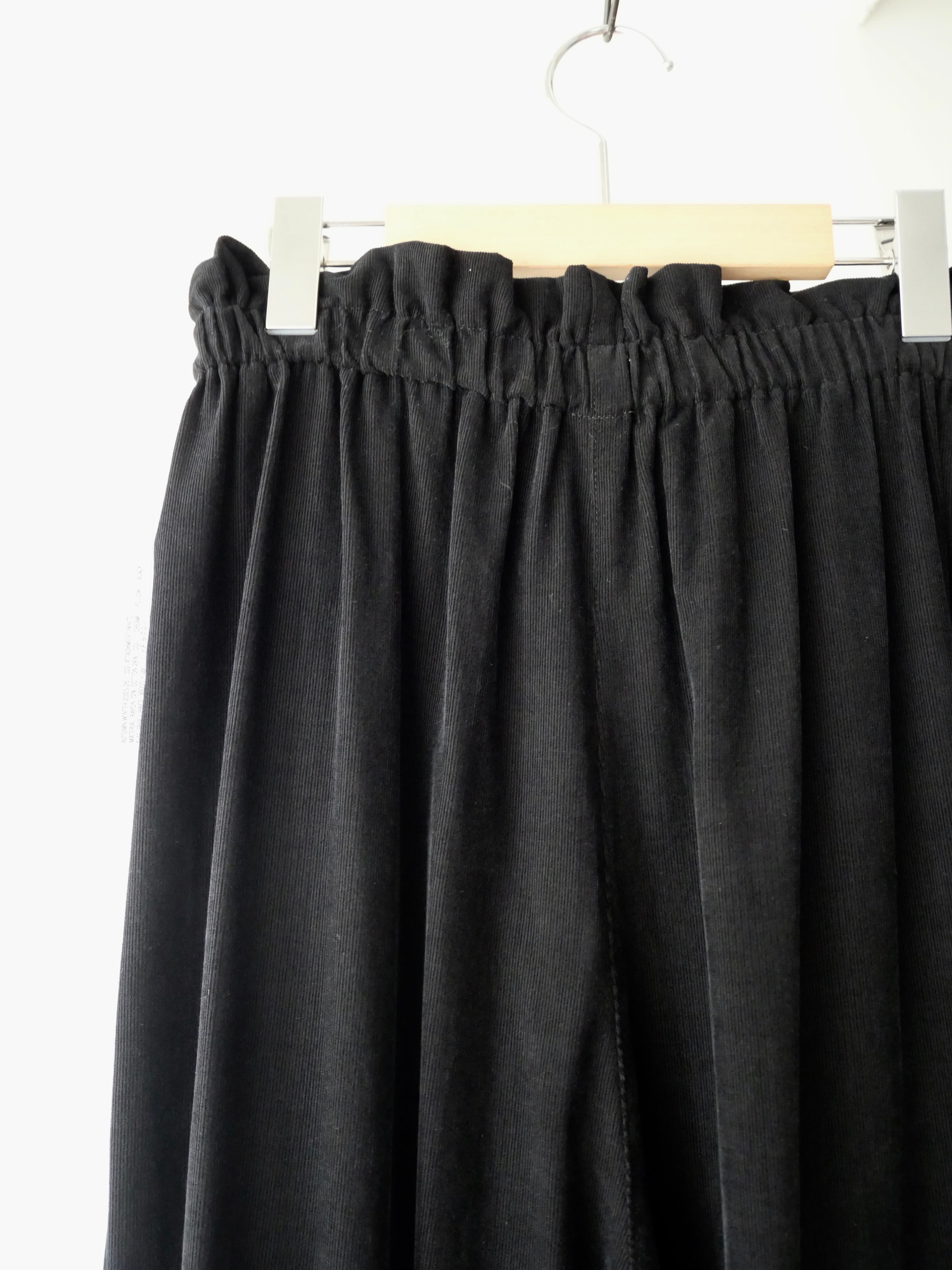 TENNE HANDCRAFTED MODERN / attachment pants（BLACK） | t a - n a
