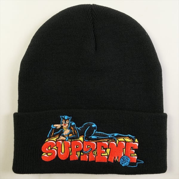 supreme 22AW キャットウーマンビーニーニット帽ブラック
