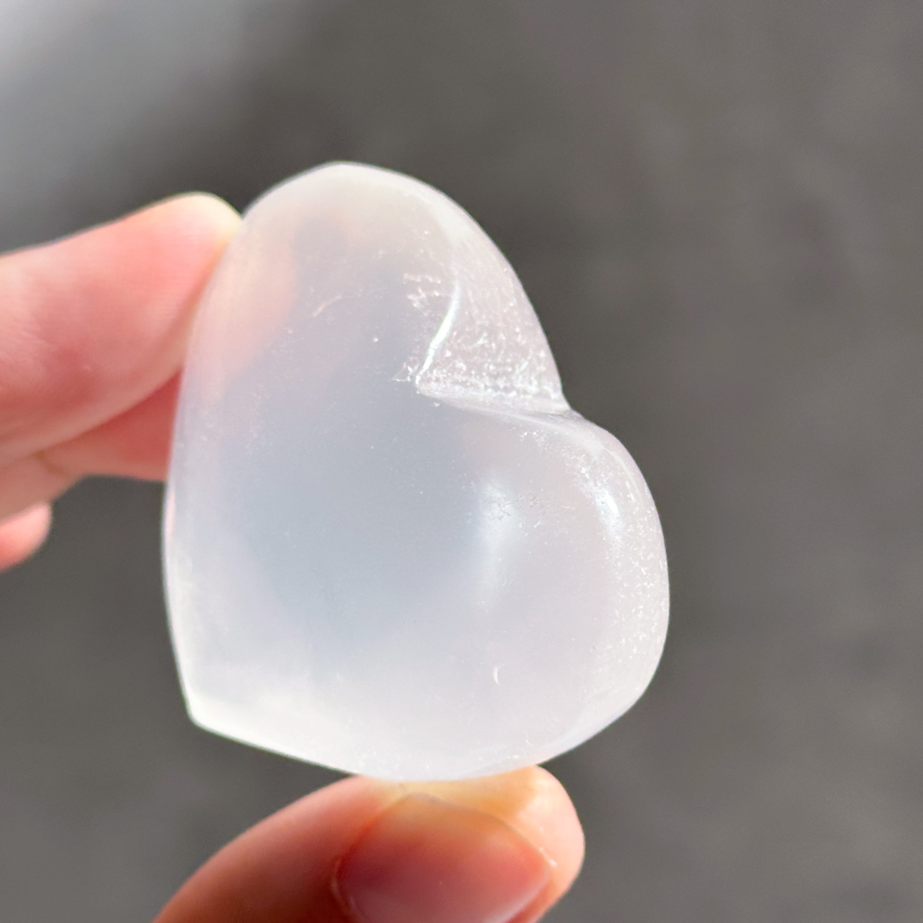 ぷるぷる♡モザンビーク産ローズクォーツ ハート型13◇ Rose Quartz