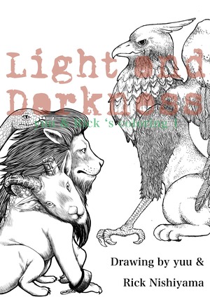 Yuu & Rick Nishiyama 's Coloring 1 Light and Darkness English sub Downroad edition