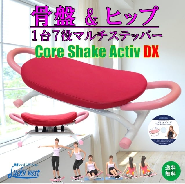 骨盤ステップからヒップステップが楽しめる「コアシェイクアクティブDX