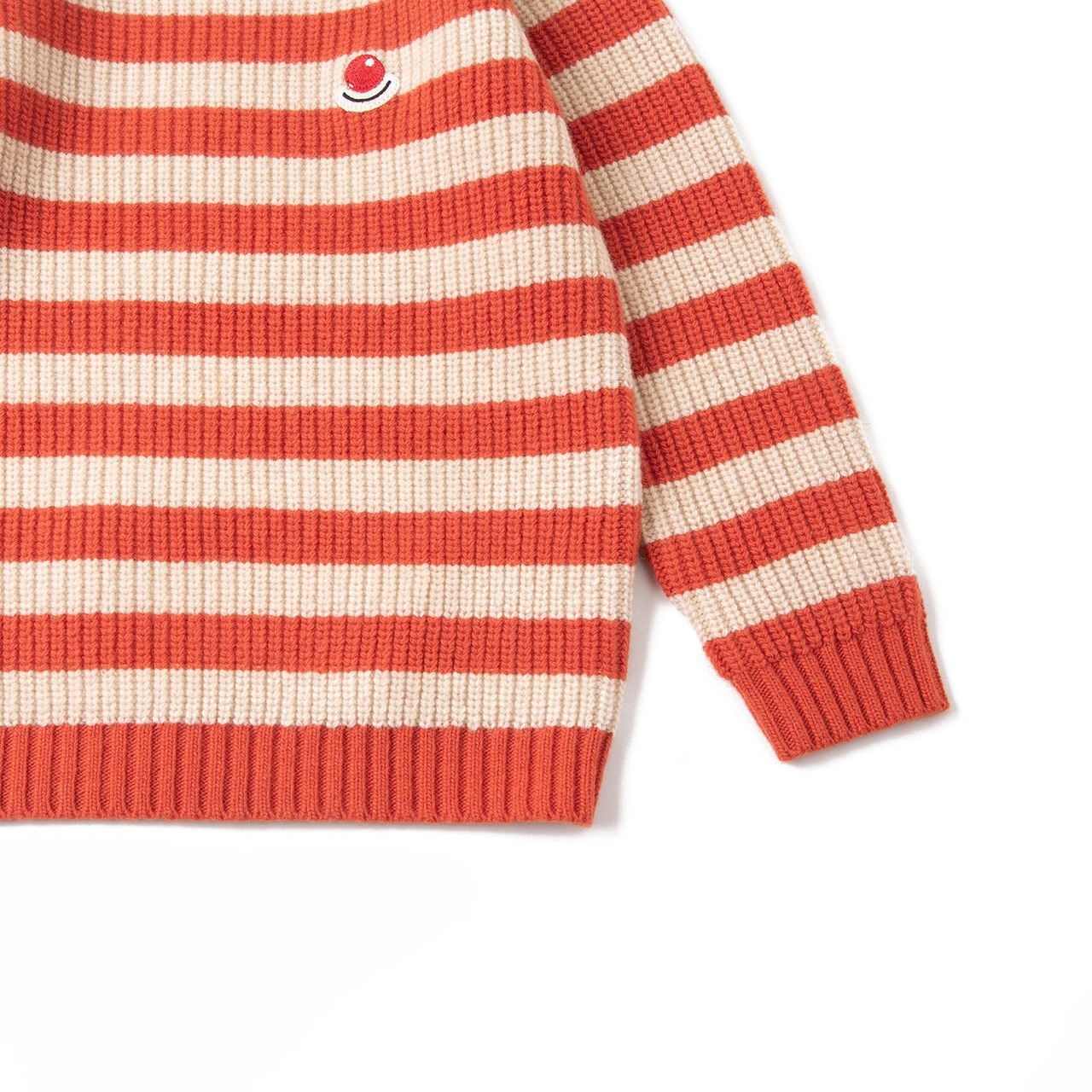 Knit Planet / Little Nose Jumper - ORANGE STRIPE