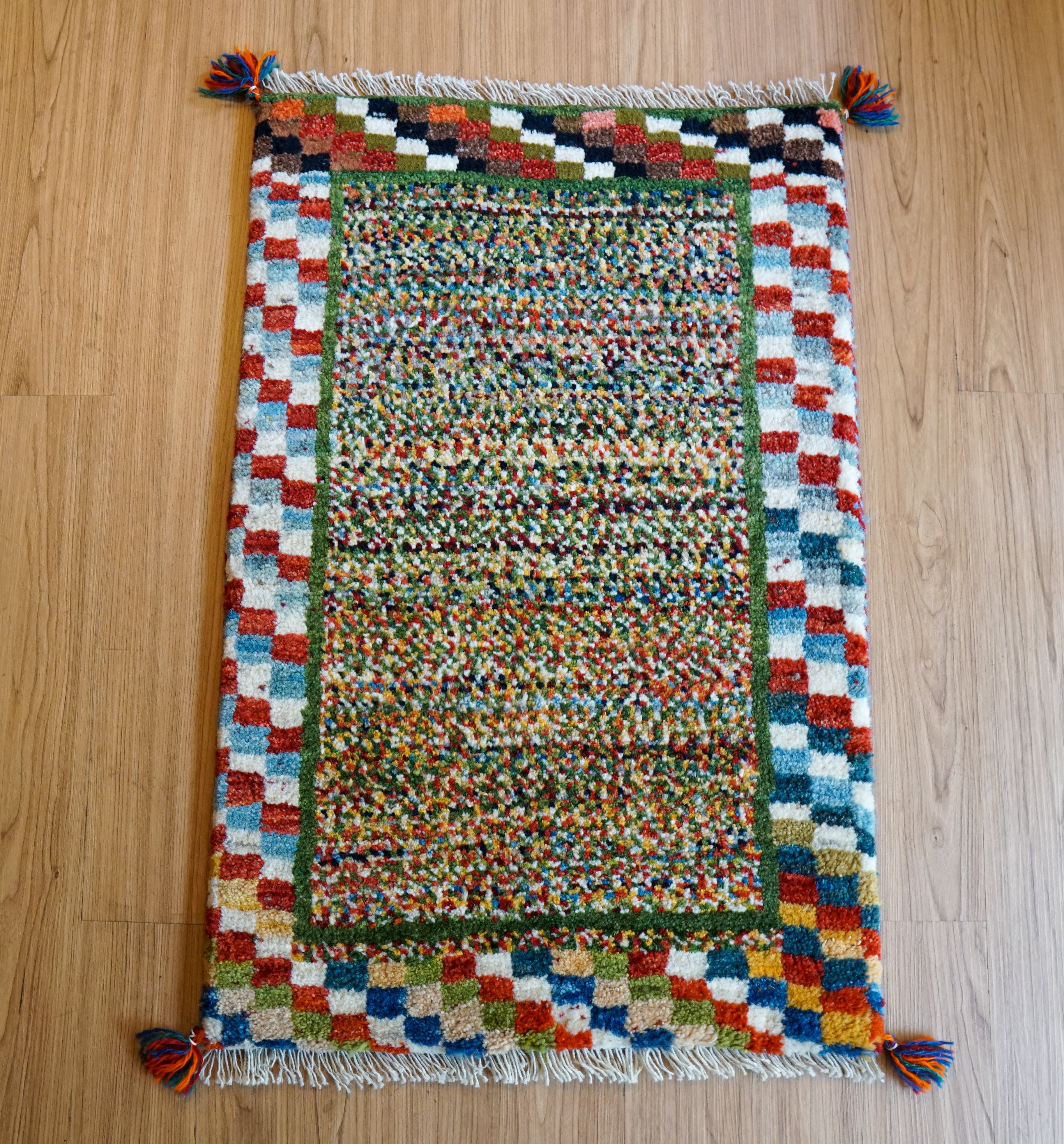 85×61cm 　アフガニスアン手織り絨毯 アフガニスアン手織り絨毯 85×61cm | Decorworks