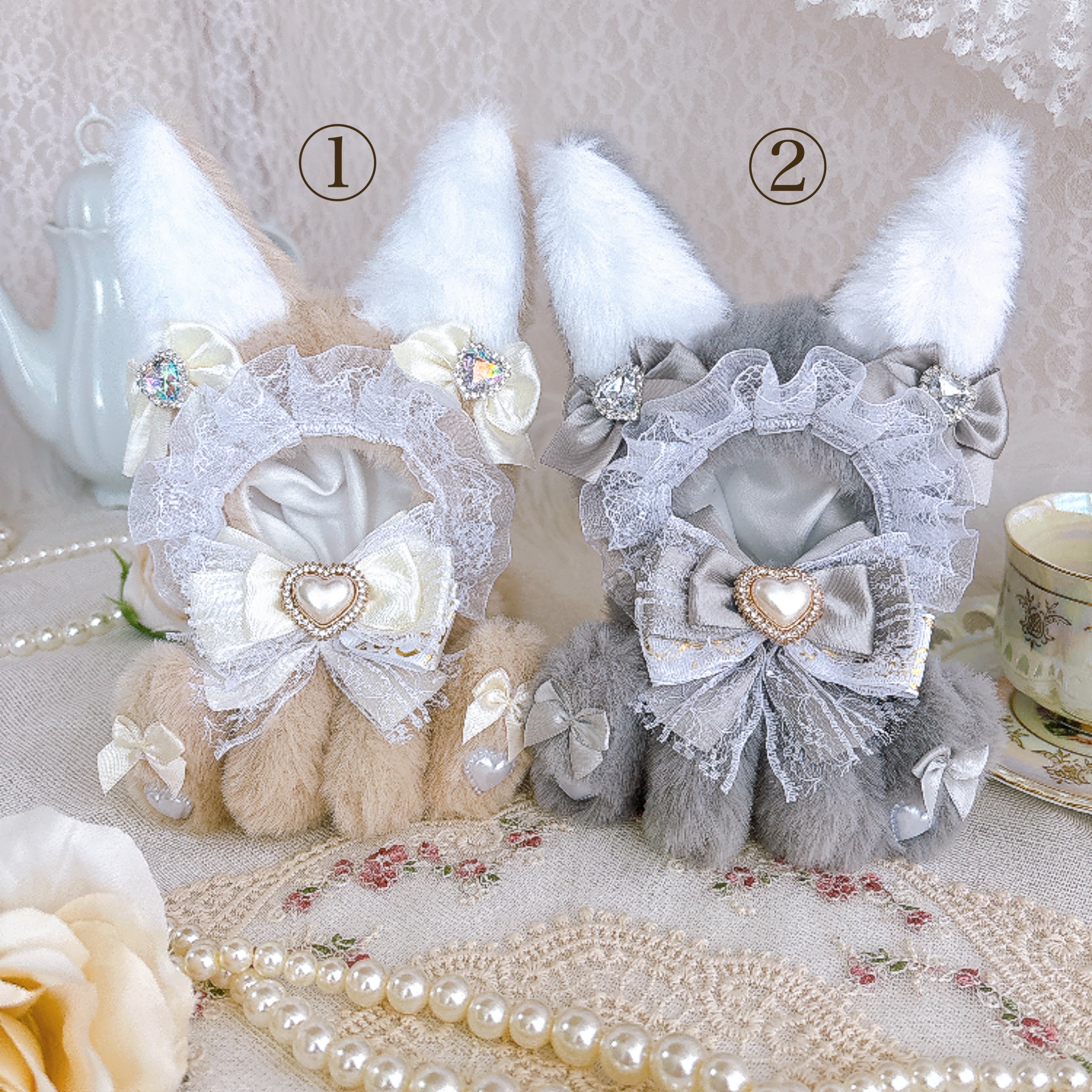 Puninui様　ホワイト白　天使の羽　はね　ぬい服　ハンドメイド　ツイステ b67119f1e69d357ba623f976248e94