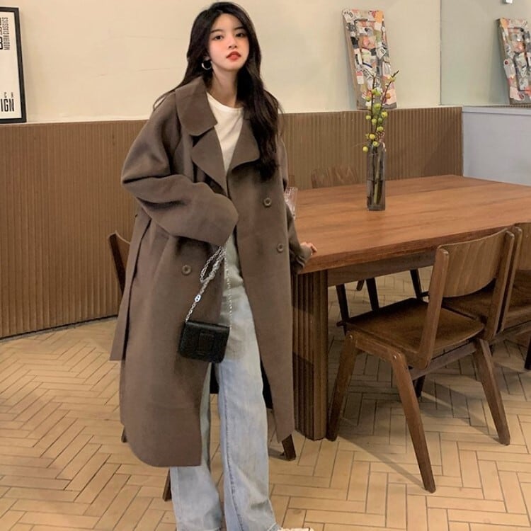 ロングコート | lamitte deco トレンド 韓国ファッション ショップ BASE店