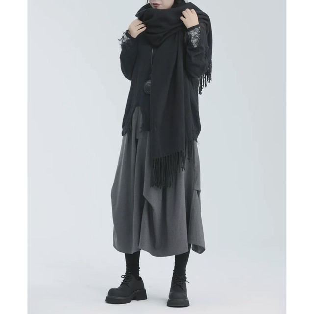 Large tassel shawl C0558