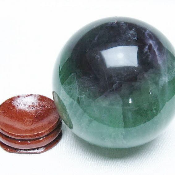 フローライト 丸玉 62mm フローライト スフィア 蛍石 一点物 151-8637