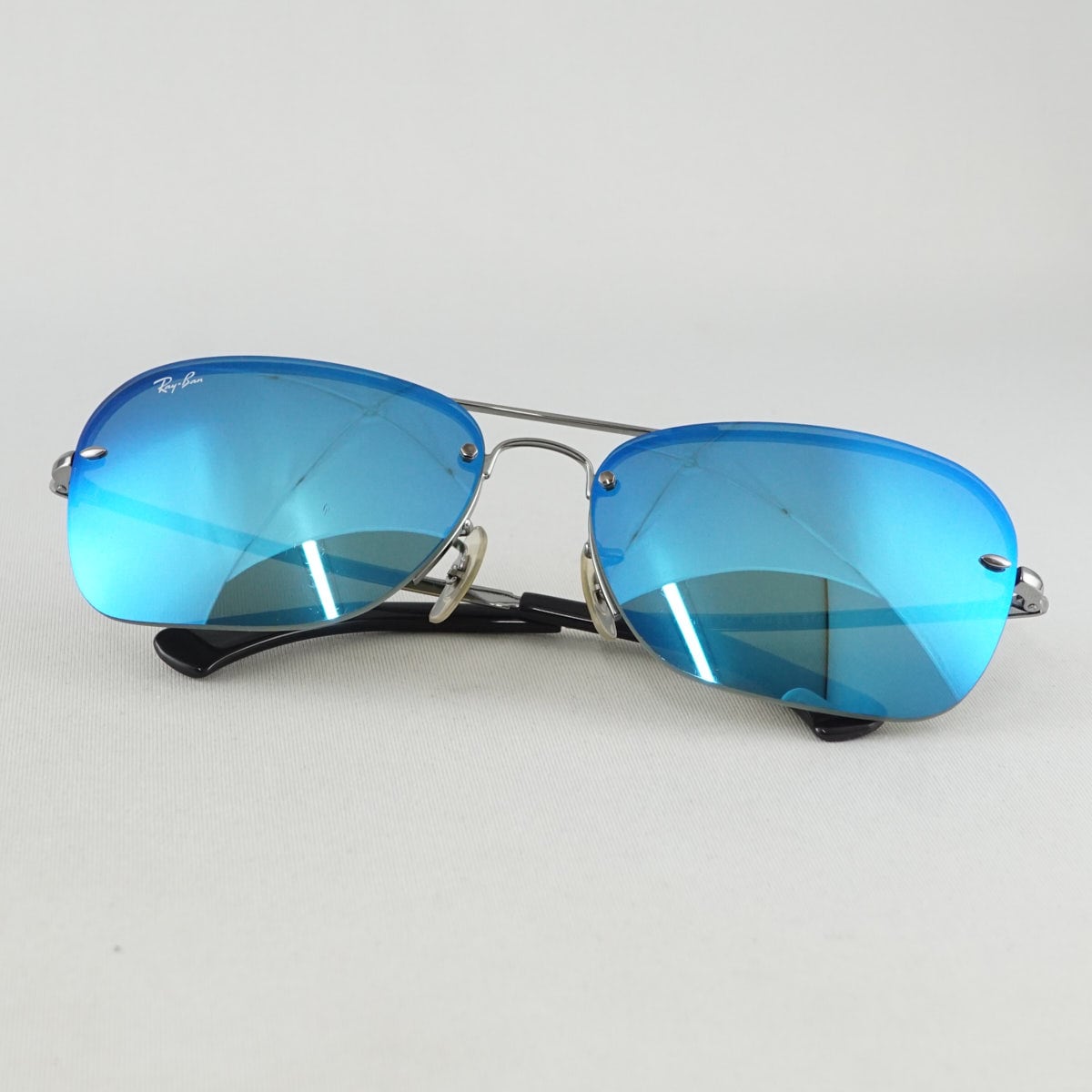 レイバンサングラス メンズ サングラス ブルー Low Bridge Fit RB4461D