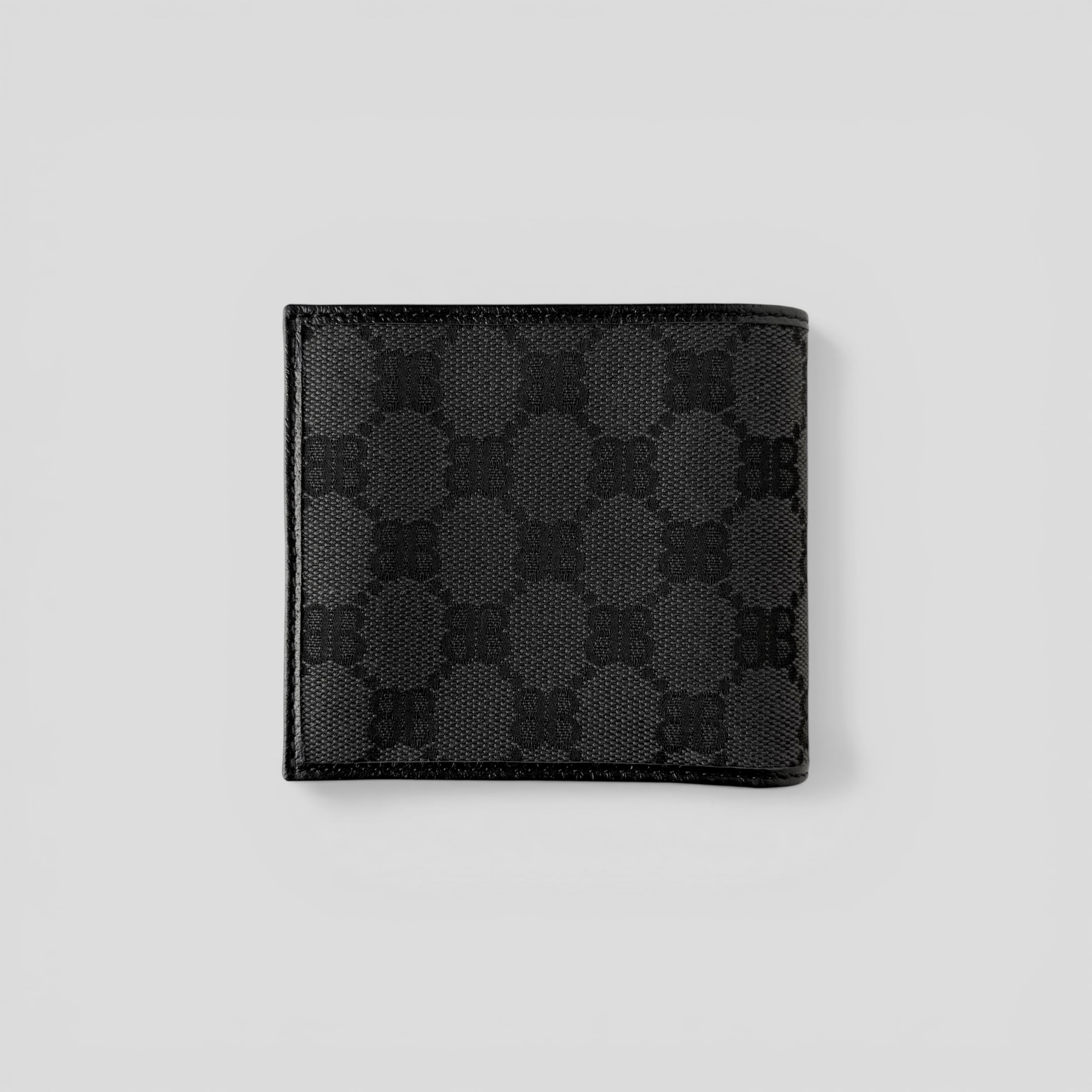 BALENCIAGA × GUCCI The Hacker Project Compact Wallet Black | BRAND