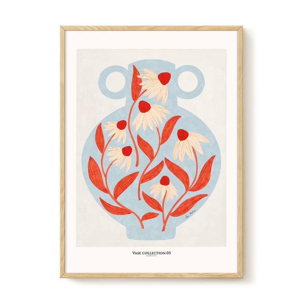 【アートポスター】Vase collection II