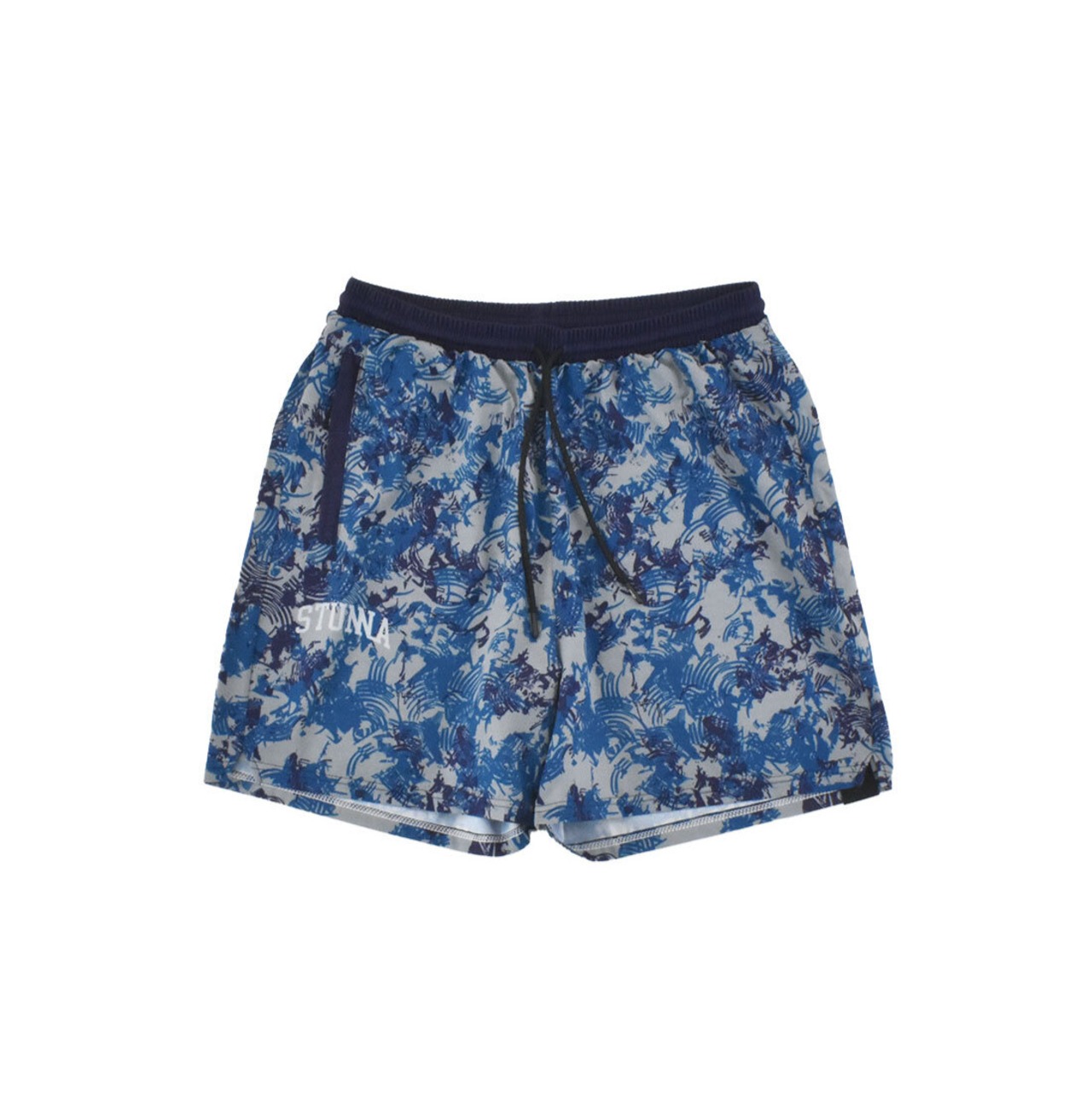 College Camo shorts : ネイビー