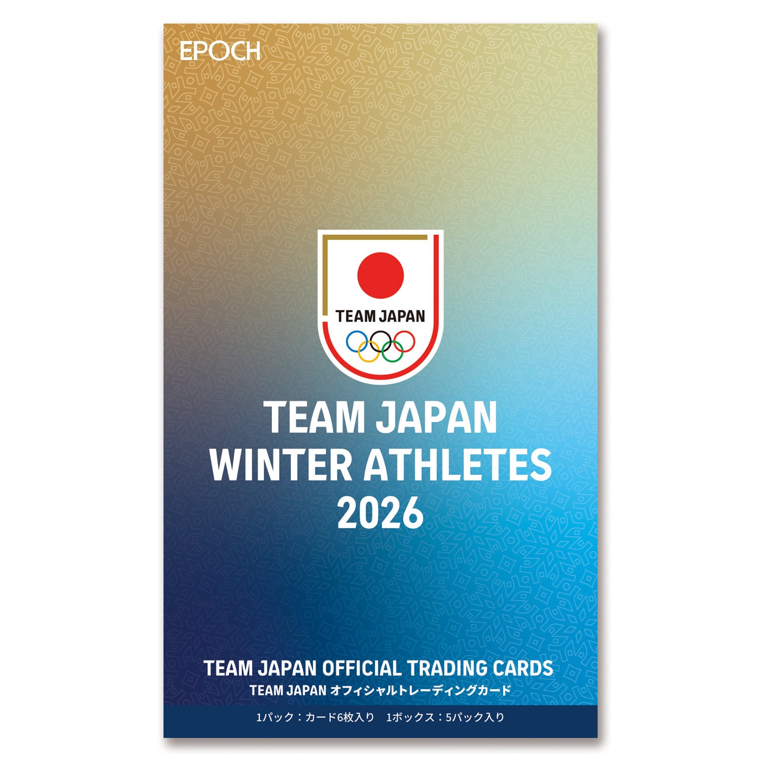 TEAM JAPAN オフィシャルトレーディングカード TEAM JAPAN WINTER