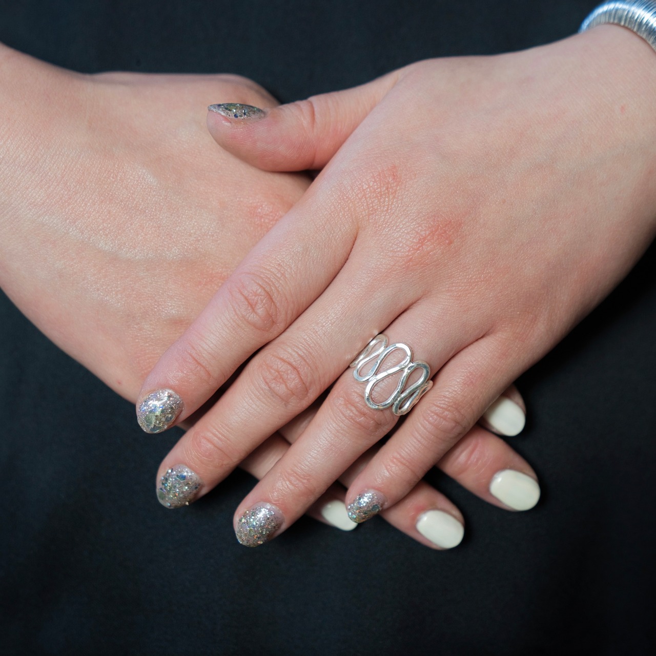 Karen silver, ripple ring