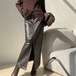 PUレザーフロントスリットスカート ・22972