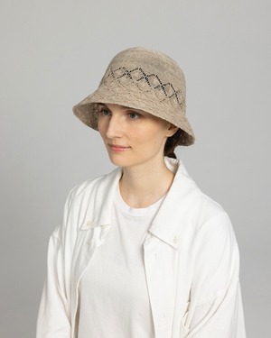 Nine Tailor Edgeworthia Hat BEIGE