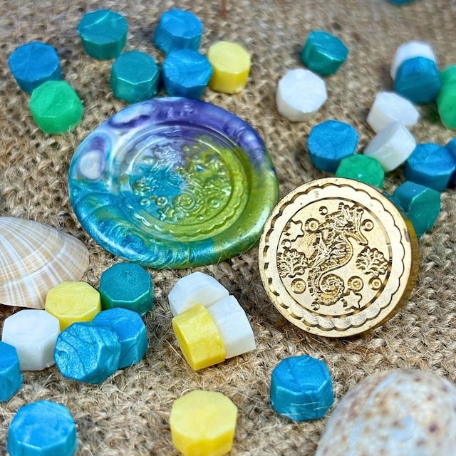 【25㎜】タツノオトシゴ【スタンプヘッド】#SWH-13