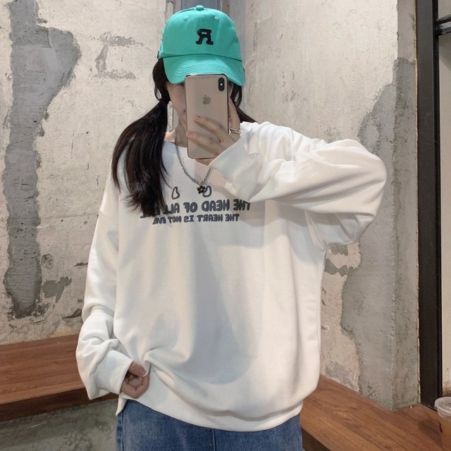 セーター コート スプリングオータムルーズトップス ロング 春物 秋物 YY-ファッション96938947660