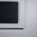大塚家具 展示品 壁掛け アート 46×46 テクスチャーアート レリーフアート 立体アート 現代アート 抽象 モノトーン モダン ミニマル ホテルライク