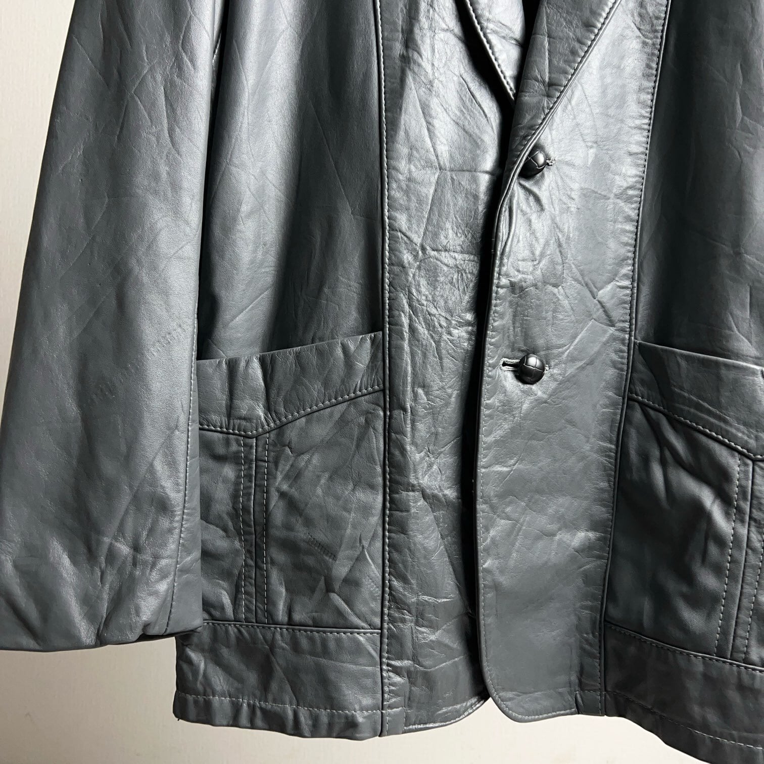 80's~90's Reed Sportswear Western Leather Jacket 80年代 90年代