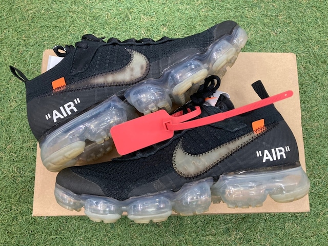 均一SALE‼ NIKE × OFF-WHITE THE 10 AIR VAPOR MAX FK 25.5㎝ BLACK AA3831-002 00342