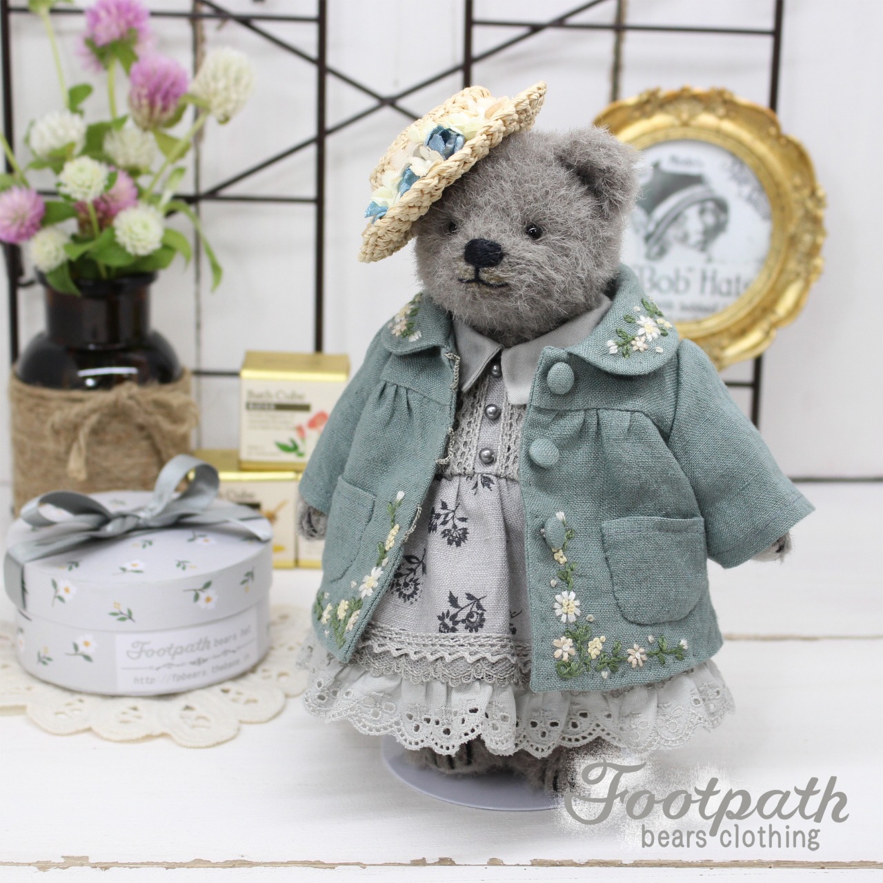 Csb-0013 Alice gray bear set