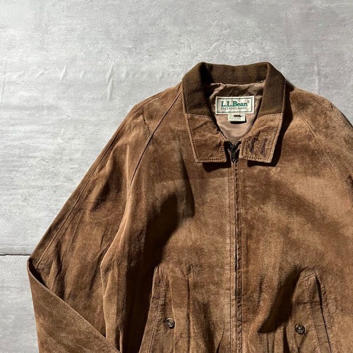 L.L.Bean / 70's usa製 suede leather jacket size 36(M相当)