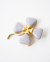 〈valentino〉Clover Brooch 1980