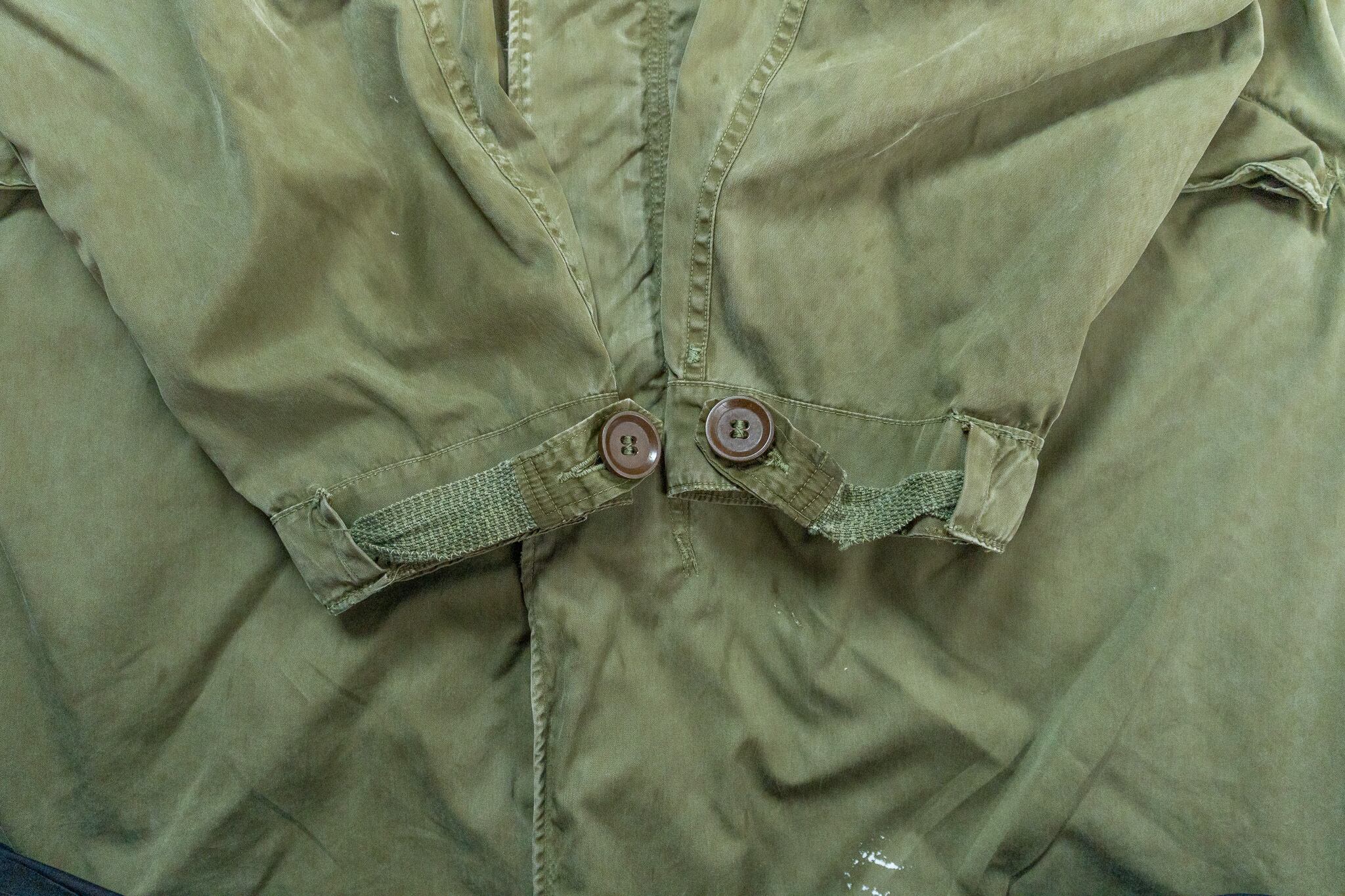 MEDIUM】Aluminum Zipper U.S.Army M-51 Field Parka Shell アメリカ軍