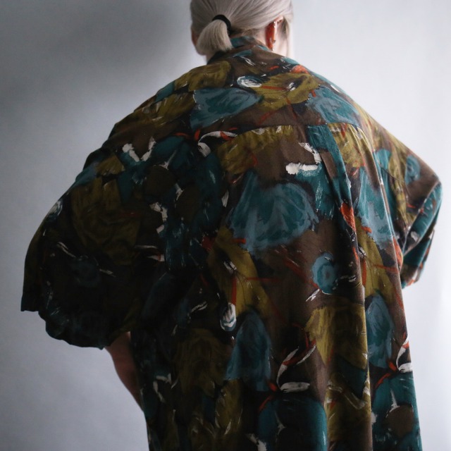 good coloring art pattern loose h/s shirt