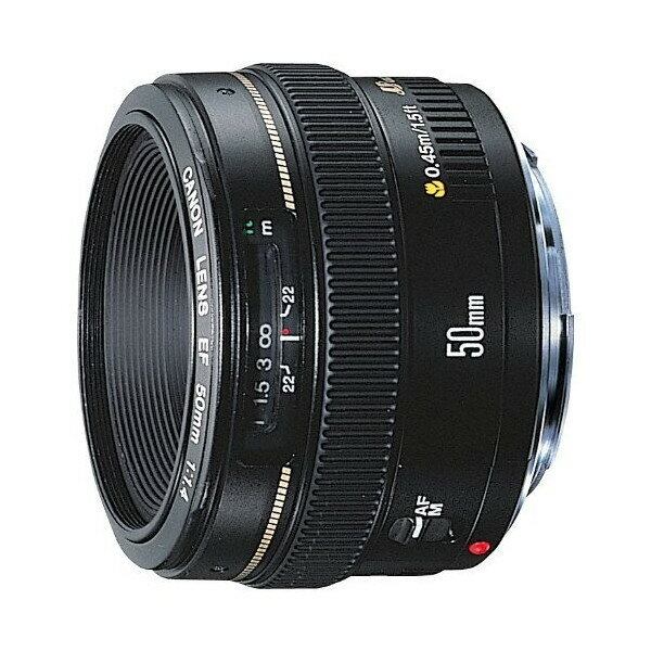 中古 保証付 送料無料】Canon 単焦点レンズ EF50mm F1.4 USM ／カメラ ...