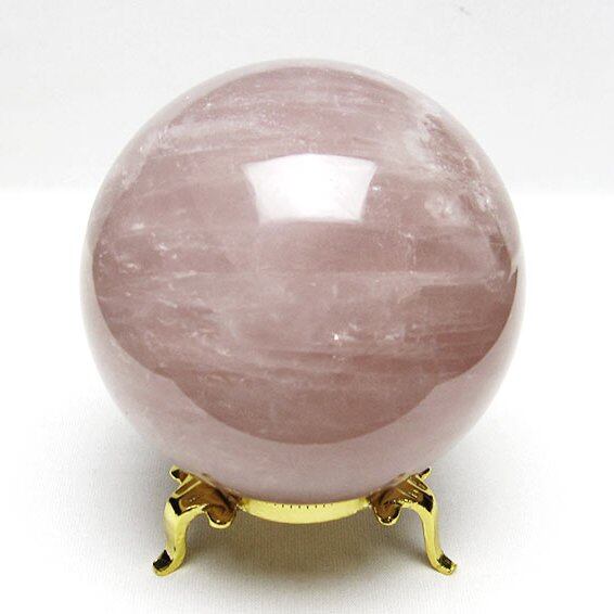 ローズクォーツ 丸玉 86mm スフィア 一点物 151-7024