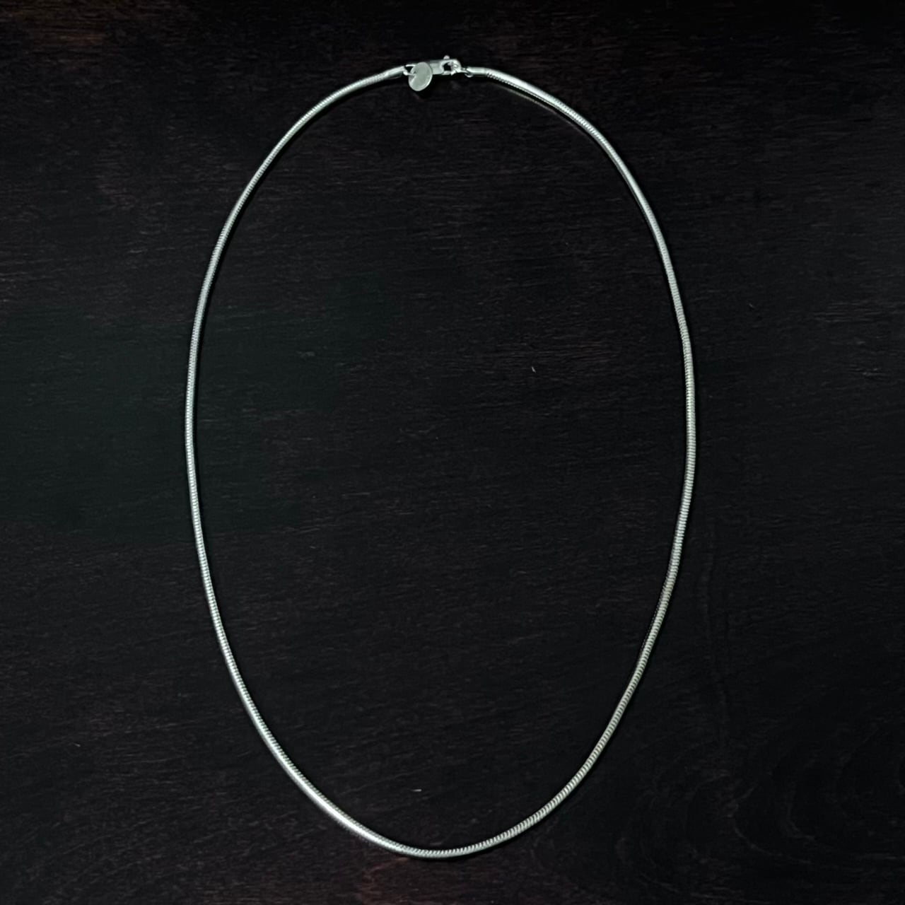 VINTAGE TIFFANY & CO. Snake Chain Necklace Sterling Silver