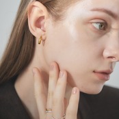 【ミニサイズ】original stainless hoop pierce SP388.